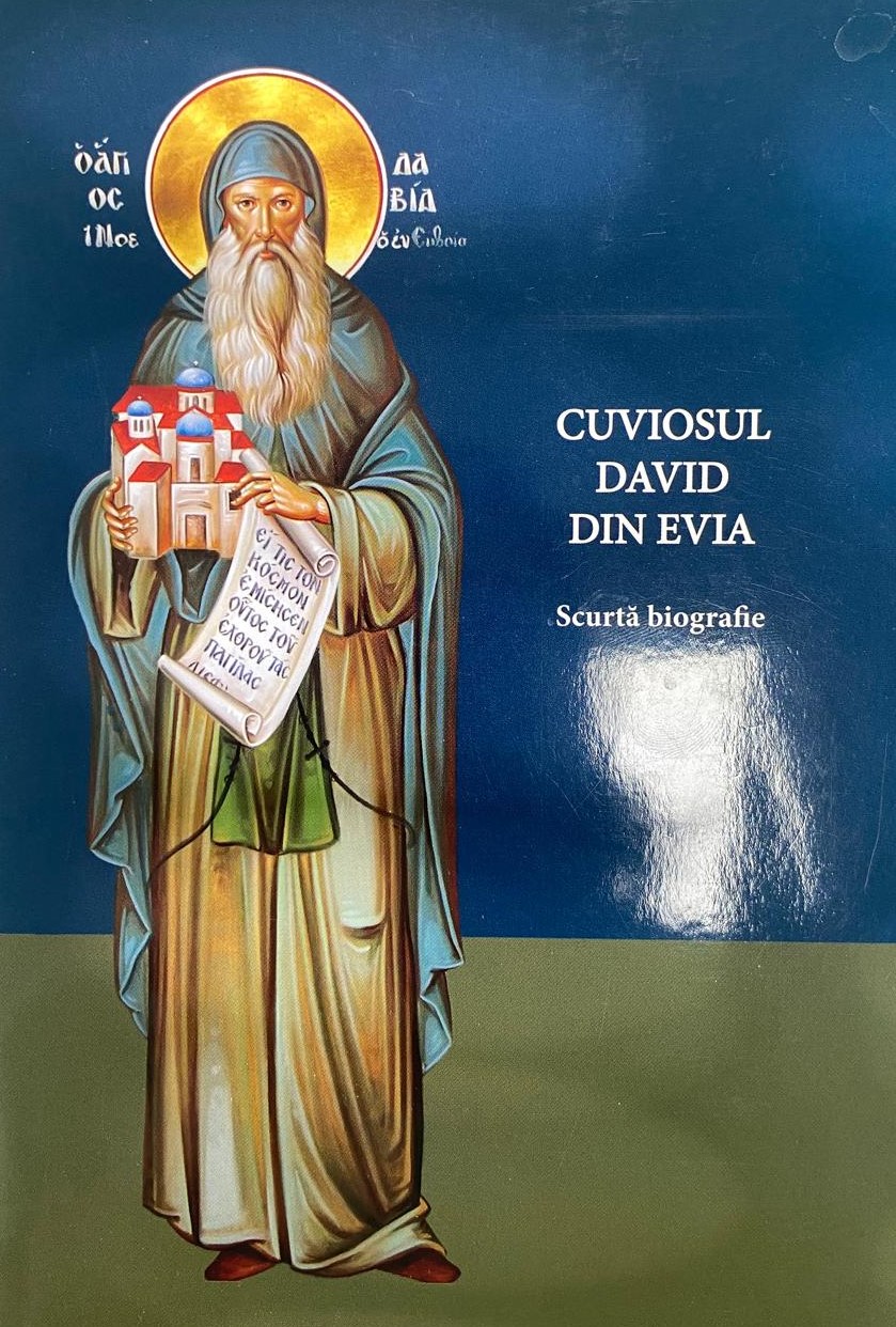Cuviosul David din Evia - Scurtă biografie