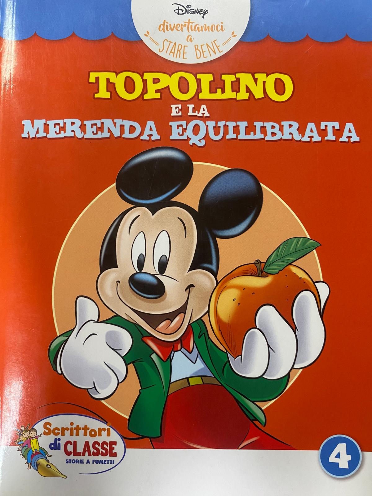 Topolino e la merenda equilibrata 