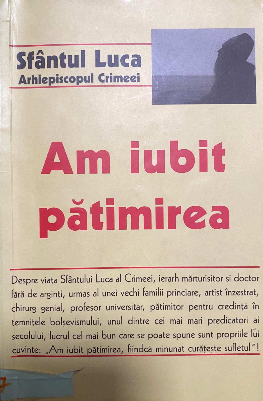 Am iubit pătimirea