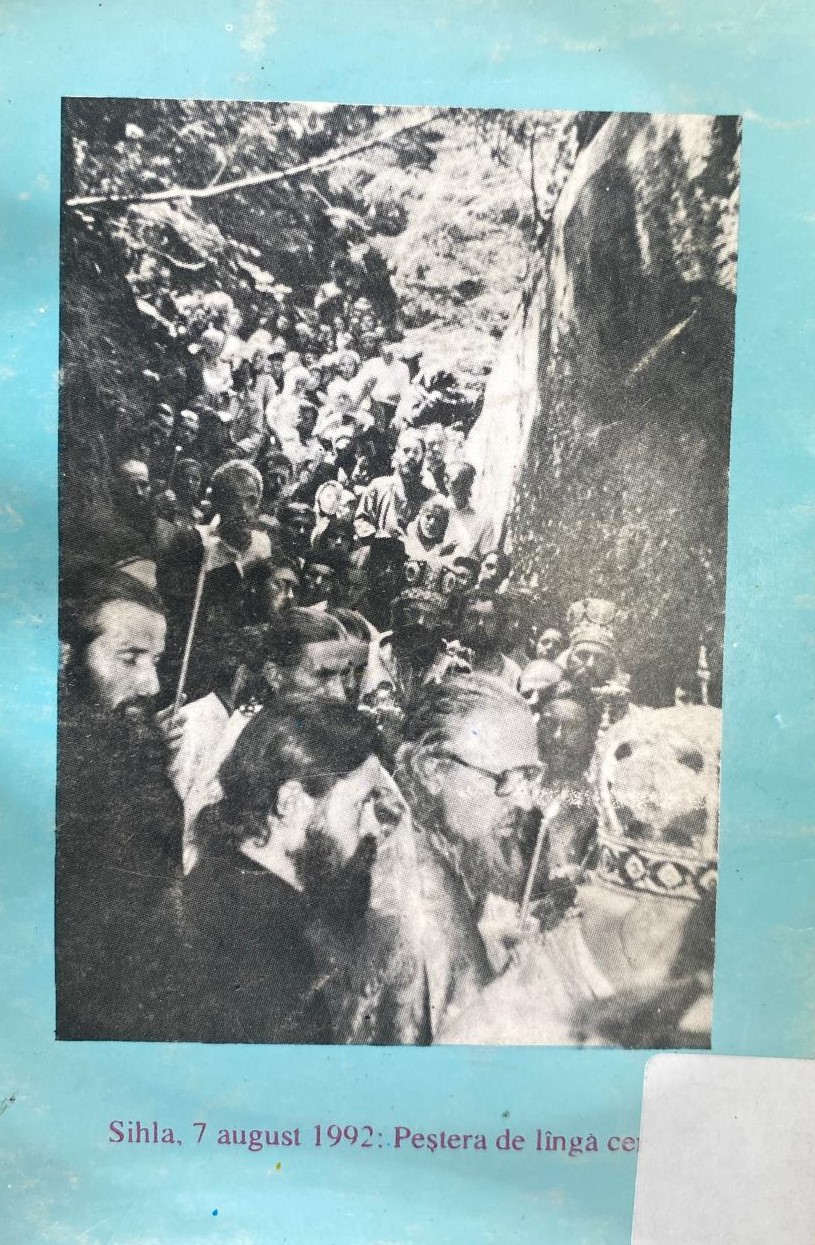 Aura munților Cărpați: Sfânta Teodora de la Sihla  — verso