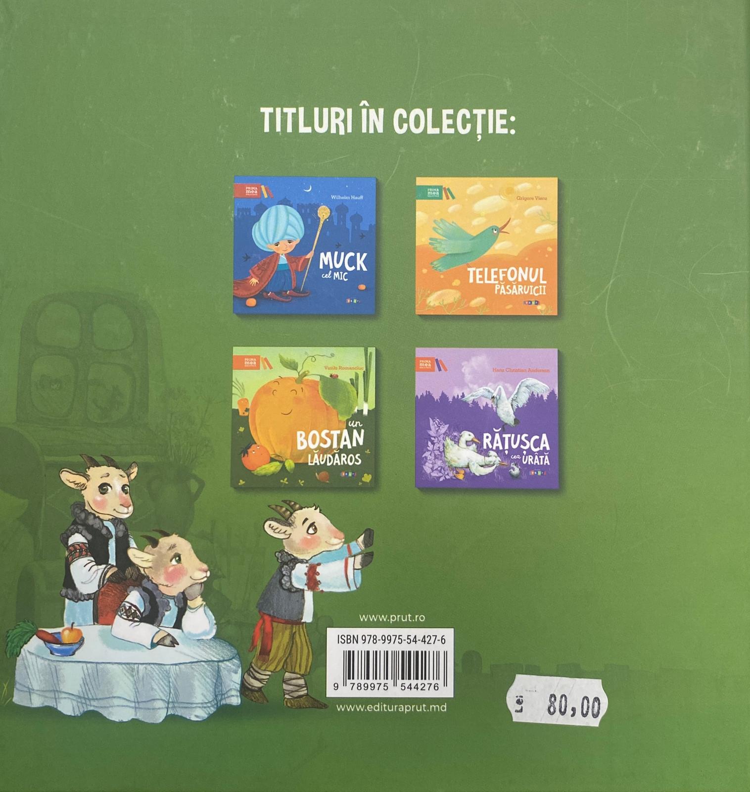 Capra cu 3 iezi — verso