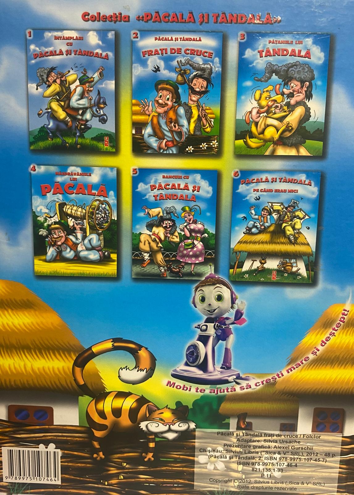 Pâcală și tândală- frați de cruce — verso