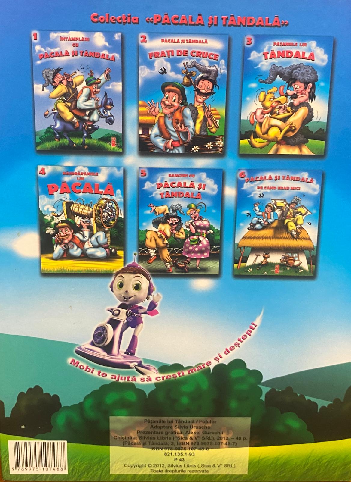 Pățabiile lui tândală — verso