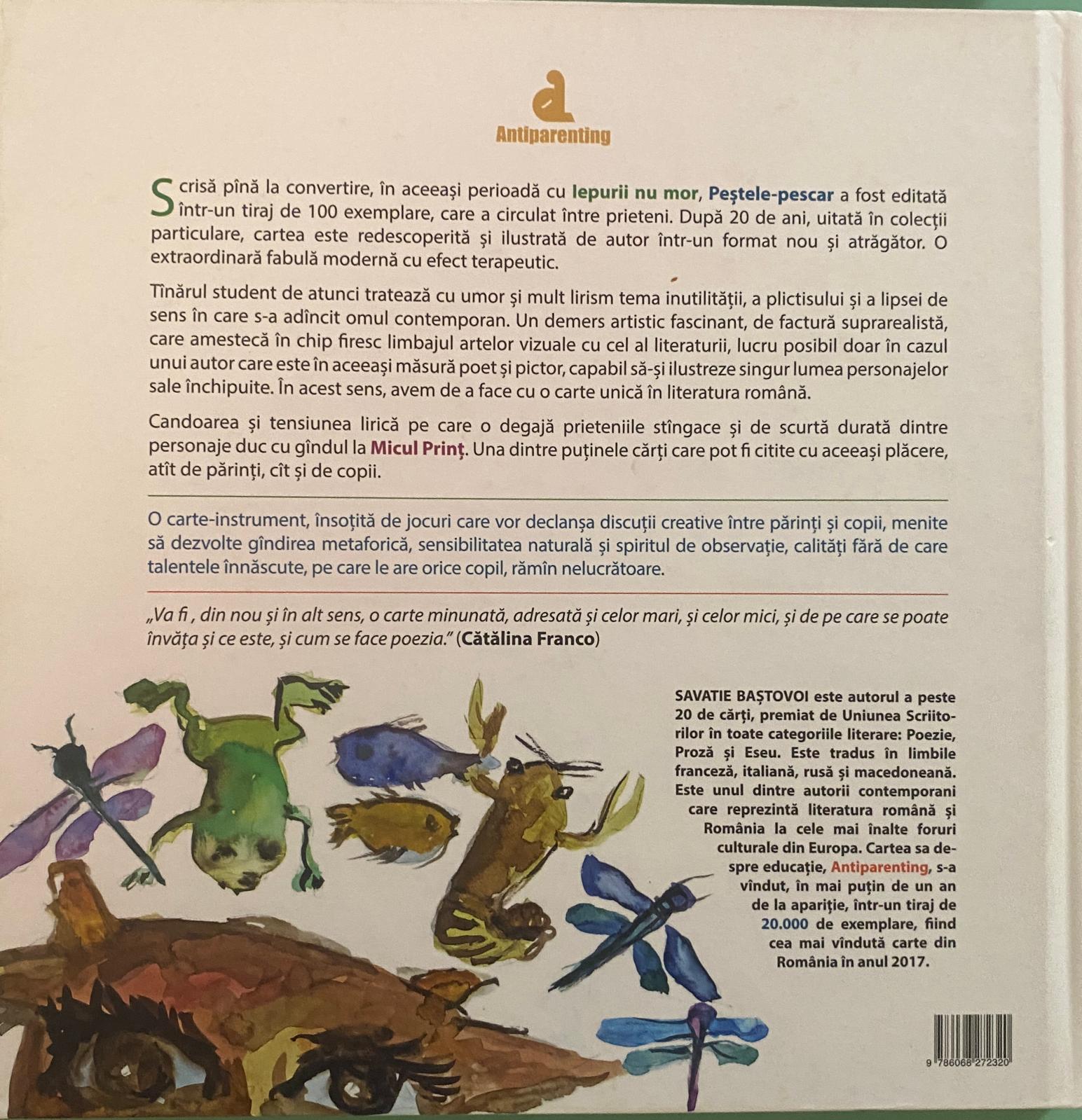 Peștele-pescar — verso