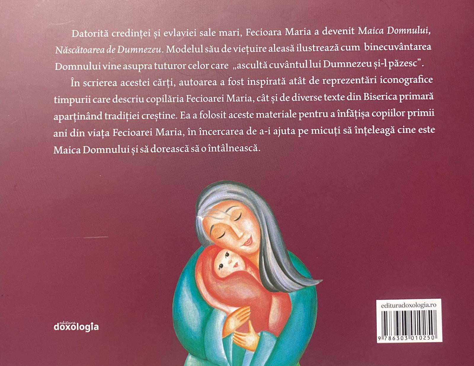 Fecioara Maria - darul lui Dumnezeu — verso